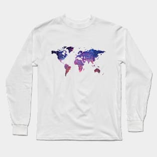 World Map Long Sleeve T-Shirt